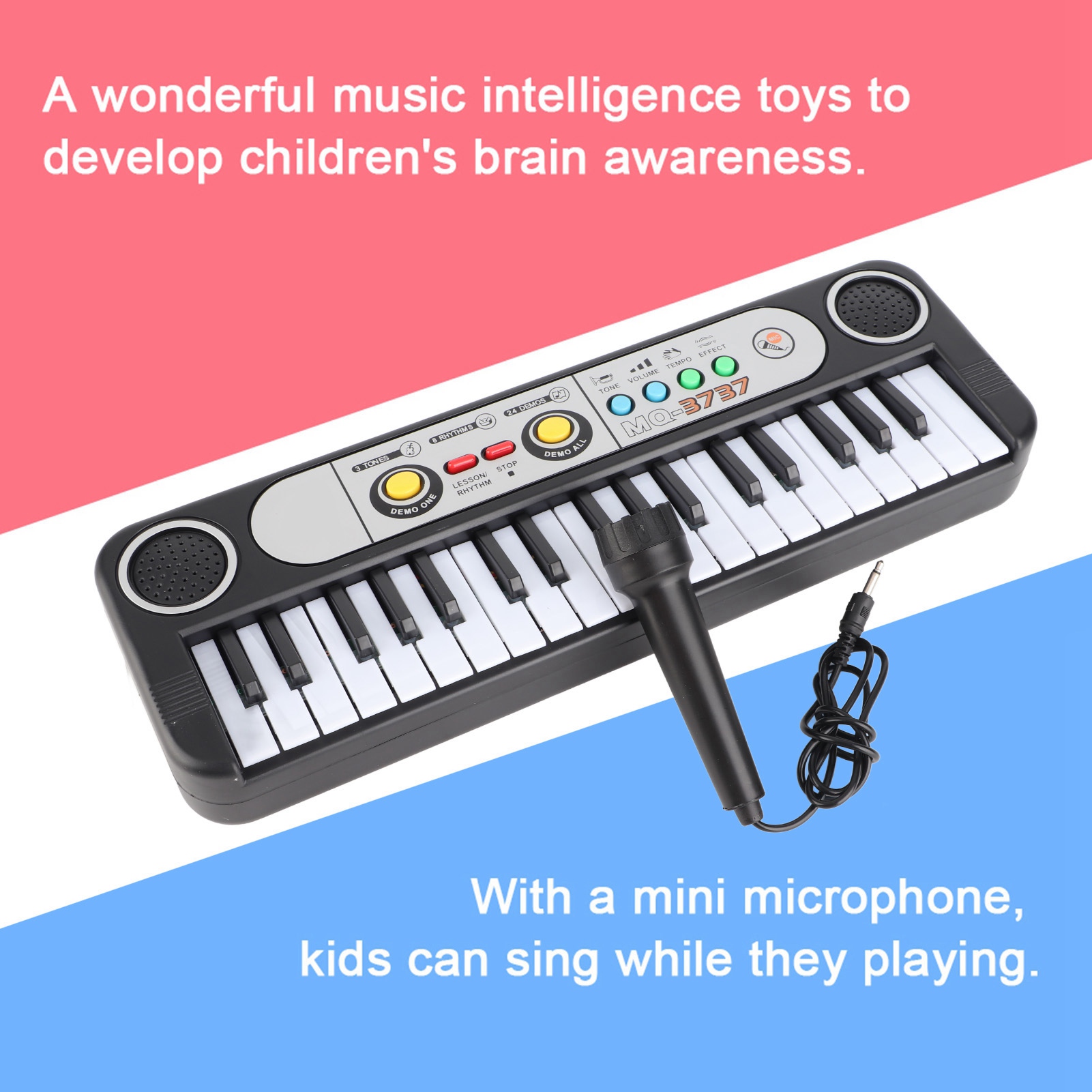 Musical Instrument Games - 37 Keys Electric Digital Key Board