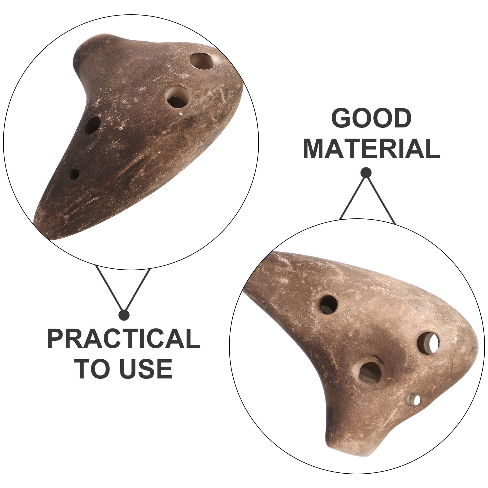 Mini 6 Hole Ocarina Lightweigh - огляд і ціна Musical Instrument Family