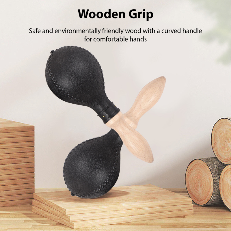 1Pair 25cm Maracas Sand Hammer - огляд і ціна Musical Instrument Maraca