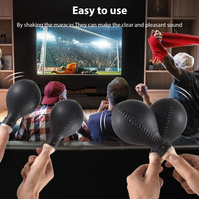 1Pair 25cm Maracas Sand Hammer - огляд і ціна Musical Instrument Maraca