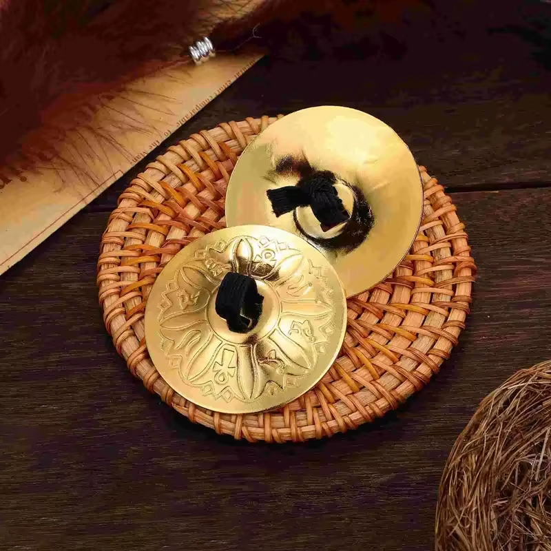 2PCS Copper Finger Cymbals Bel - огляд і ціна Musical Instrument Zills