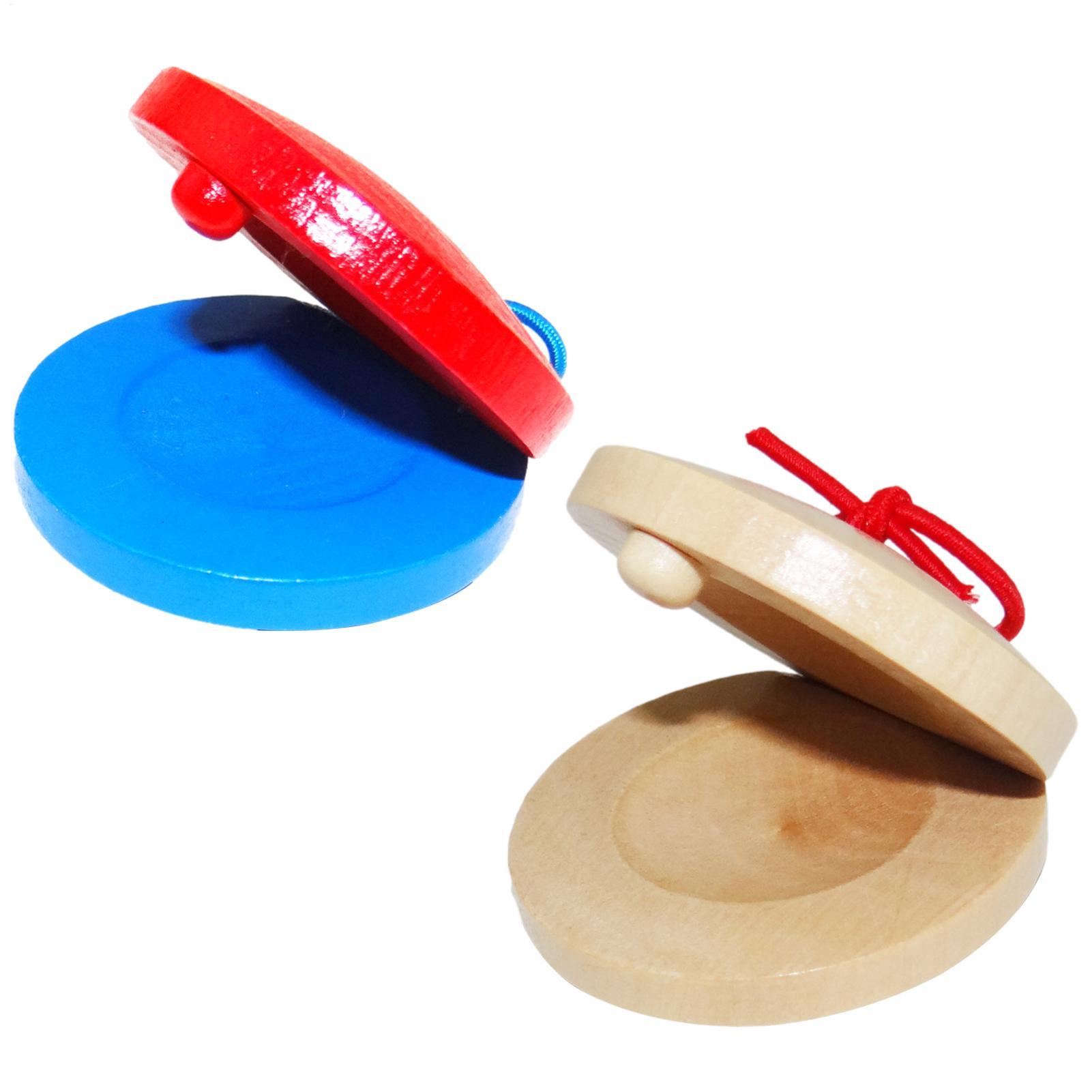 Wooden Castanets Kids Musical  - огляд і ціна Musical Instrument Games