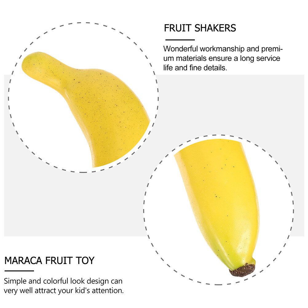 3Pcs Simulation Fruit Shaker M - огляд і ціна Musical Instrument Maraca