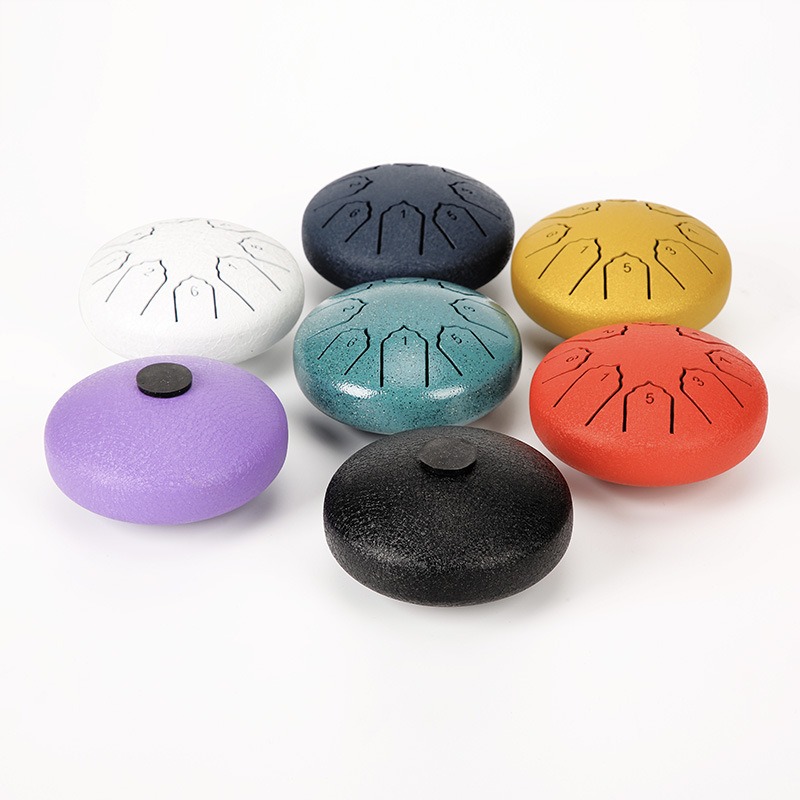 Mini Steel Tongue Drum 4 Inch  - огляд і ціна Musical Instrument Family