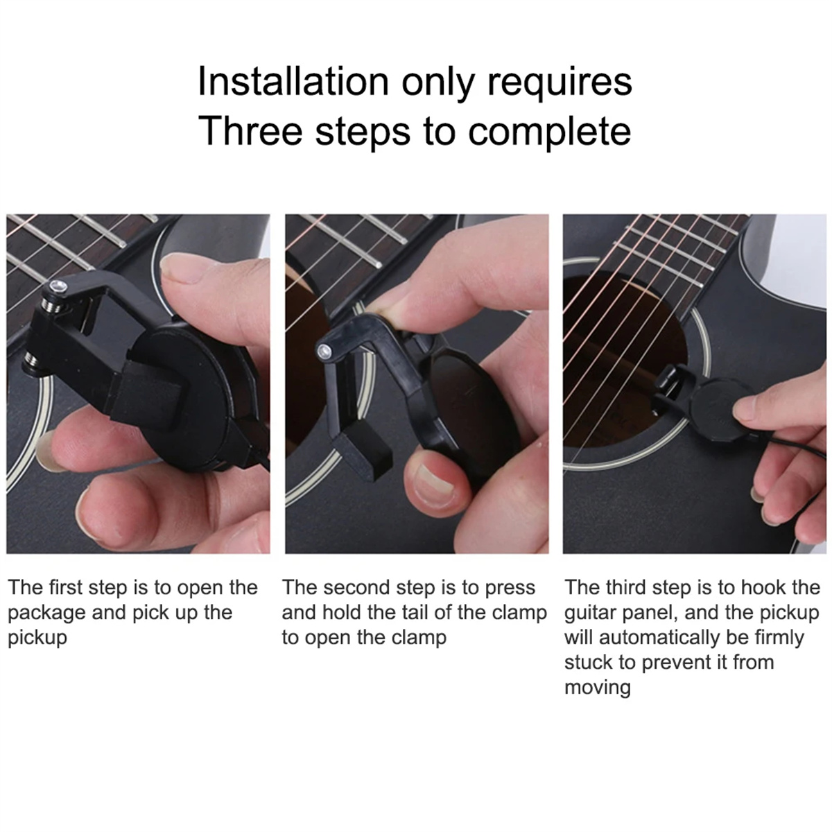 Audio Jack Clip On Pickup for  - огляд і ціна Musical Instrument Guitar