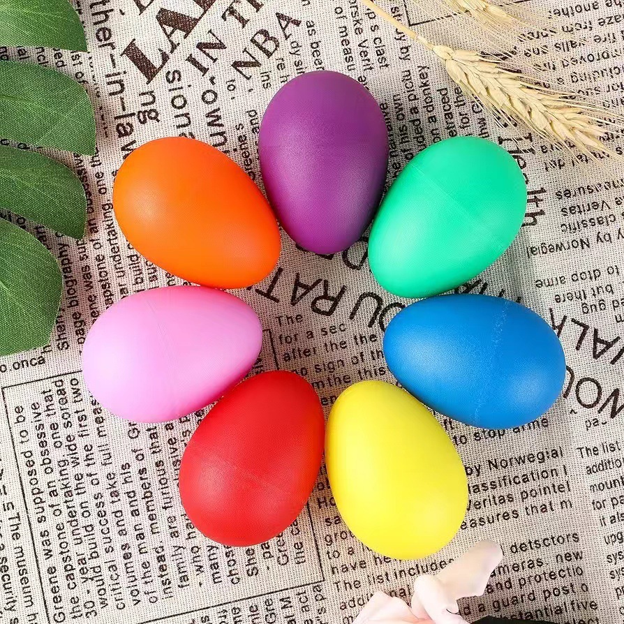 2Pcs Plastic Egg Shakers Percu - огляд і ціна Musical Instrument Maraca