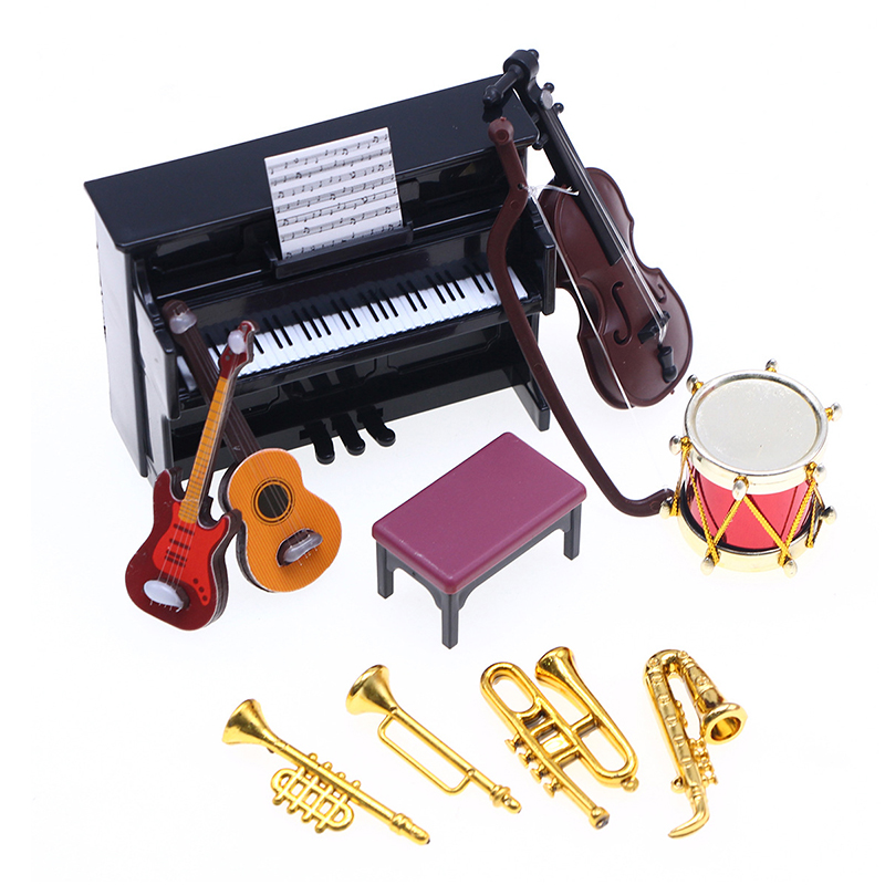【M】1:12 Dollhouse Miniature Cl - огляд і ціна Musical Instrument Manufacturers