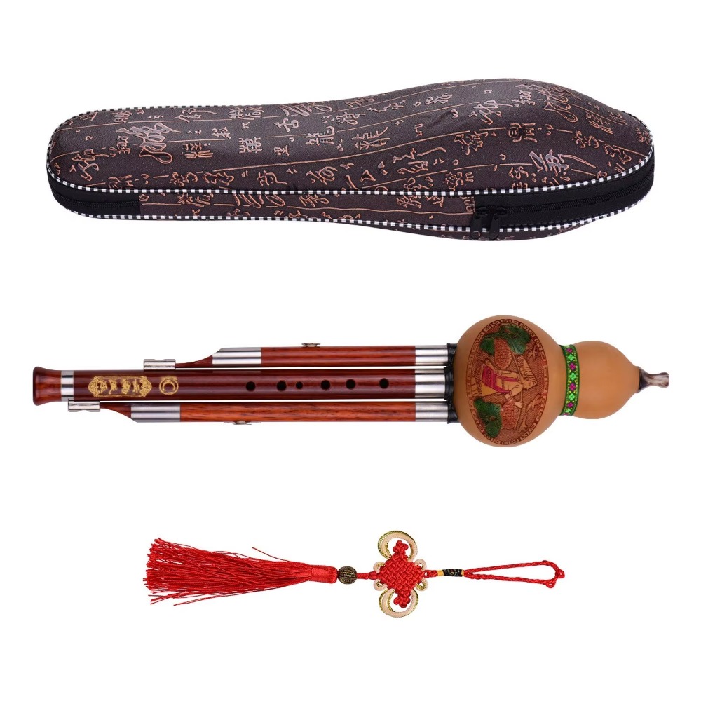 3-Tone C Key Hulusi Gourd Flut - огляд і ціна Musical Instrument Music