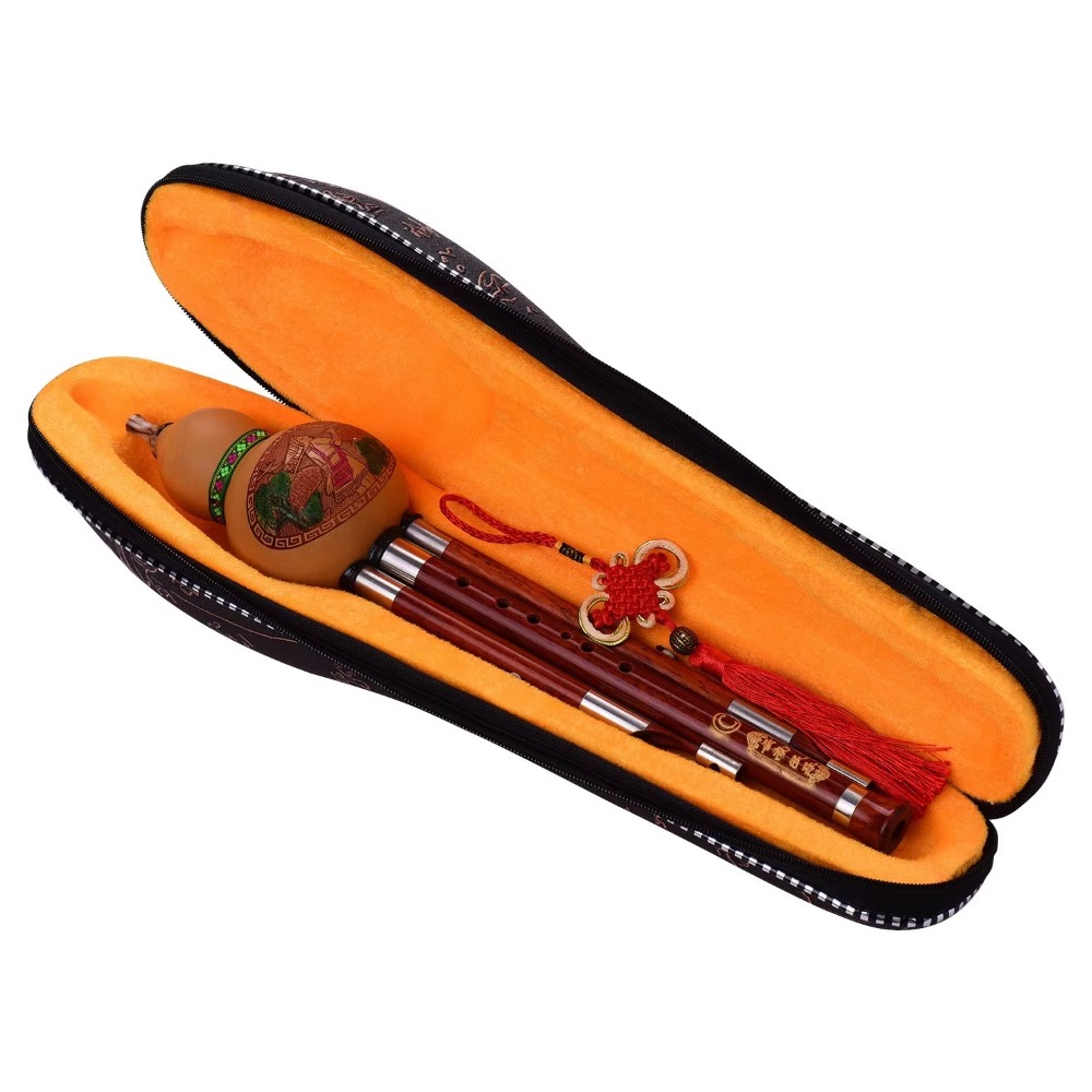3-Tone C Key Hulusi Gourd Flut - огляд і ціна Musical Instrument Music