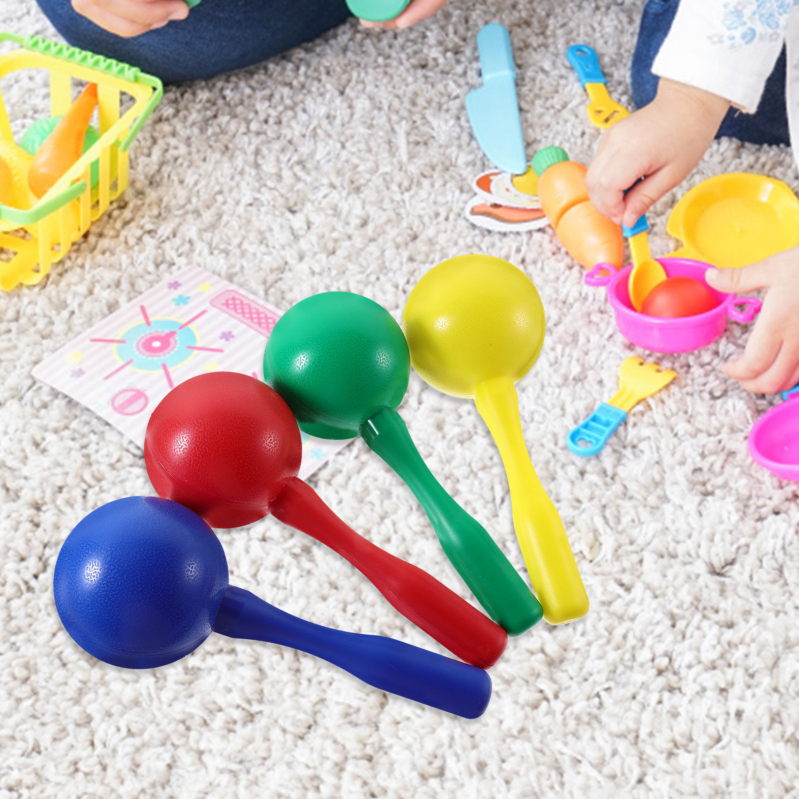 8Pcs Maraca Shaking Percussion - огляд і ціна Musical Instrument Maraca