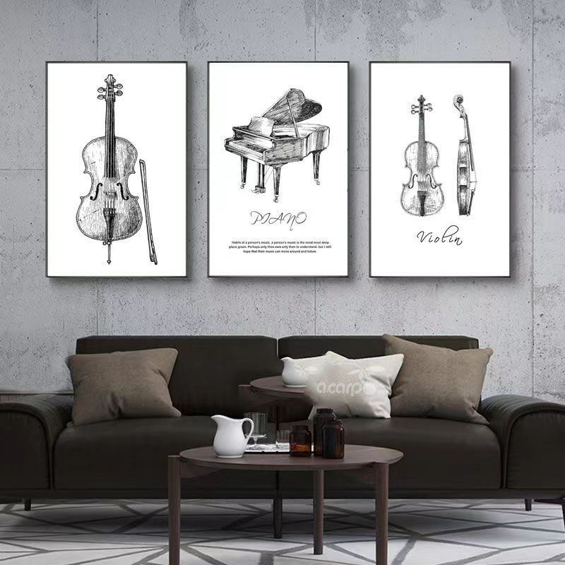 Canvas Painting Modern Minimal - огляд і ціна Musical Instrument Manufacturers