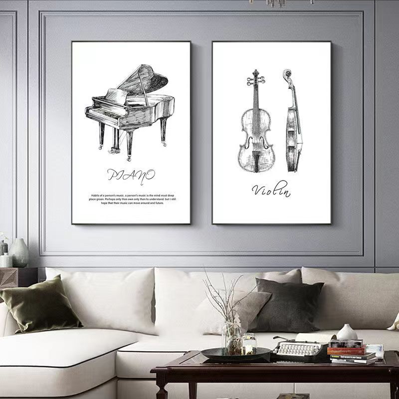 Canvas Painting Modern Minimal - огляд і ціна Musical Instrument Manufacturers