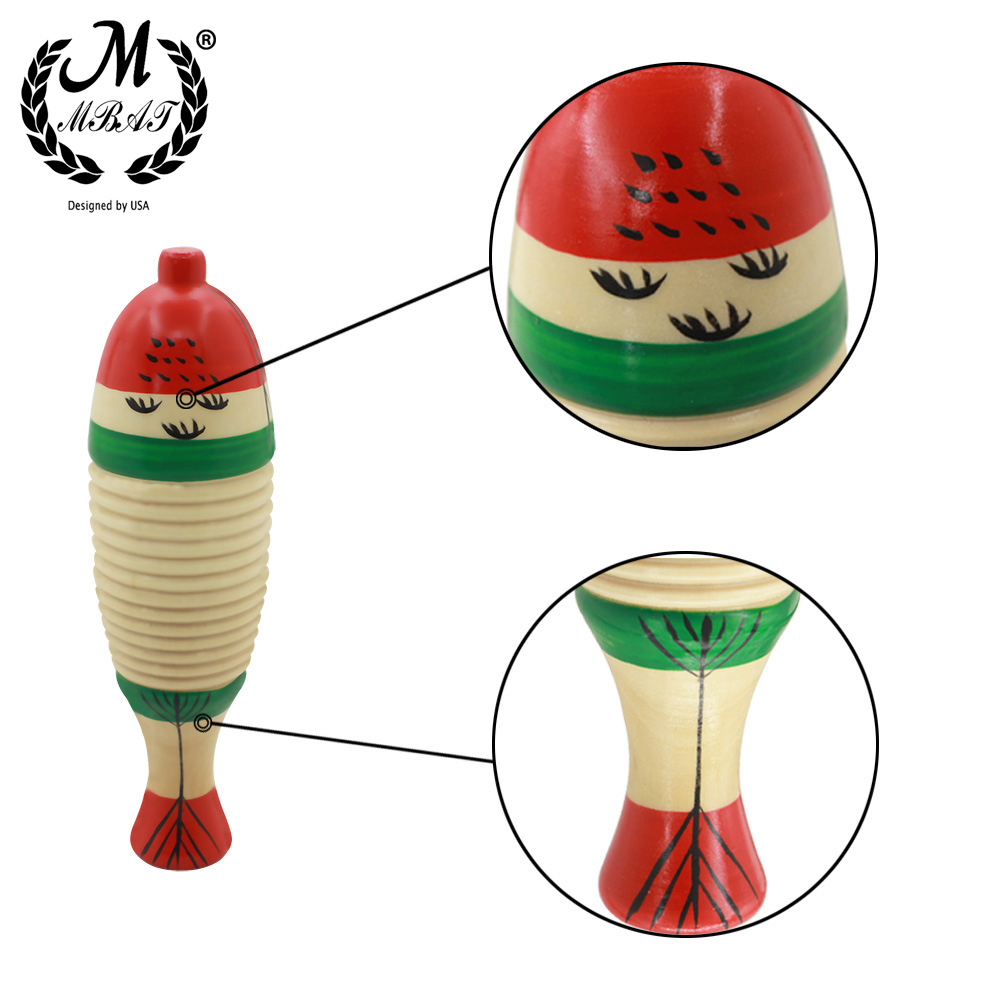 M MBAT Wooden Fish Toy Game Pe - огляд і ціна Musical Instrument Games