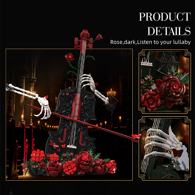 Creative Artist Skull Red Rose - огляд і ціна Musical Instrument Manufacturers
