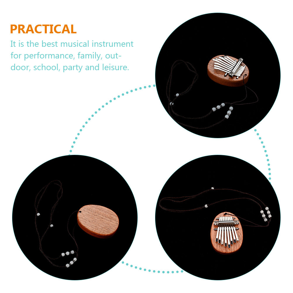 8-Key Small Kalimba Thumb Pian - огляд і ціна Musical Instrument Family