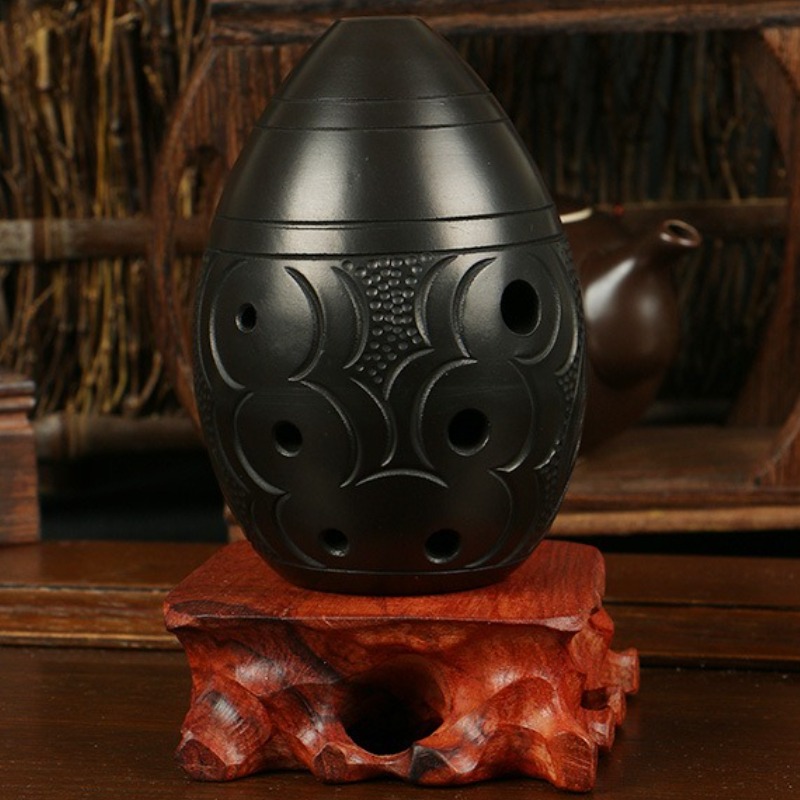 8 Holes Ocarina Black Portable - огляд і ціна Musical Instrument Maraca