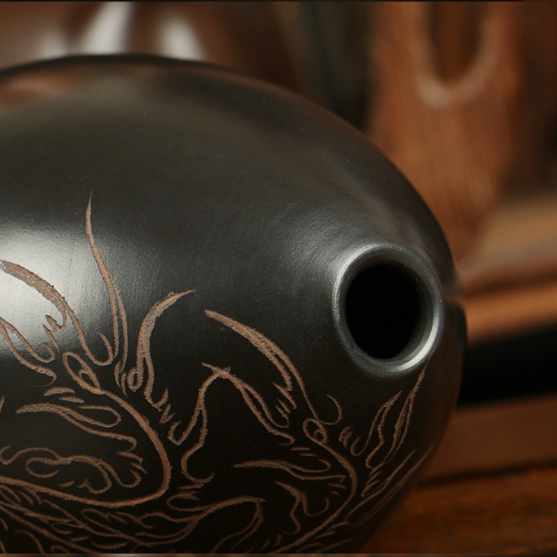 8 Holes Ocarina Black Portable - огляд і ціна Musical Instrument Maraca