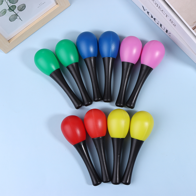 2Pcs Plastic Maracas Sand Hamm - огляд і ціна Musical Instrument Maraca