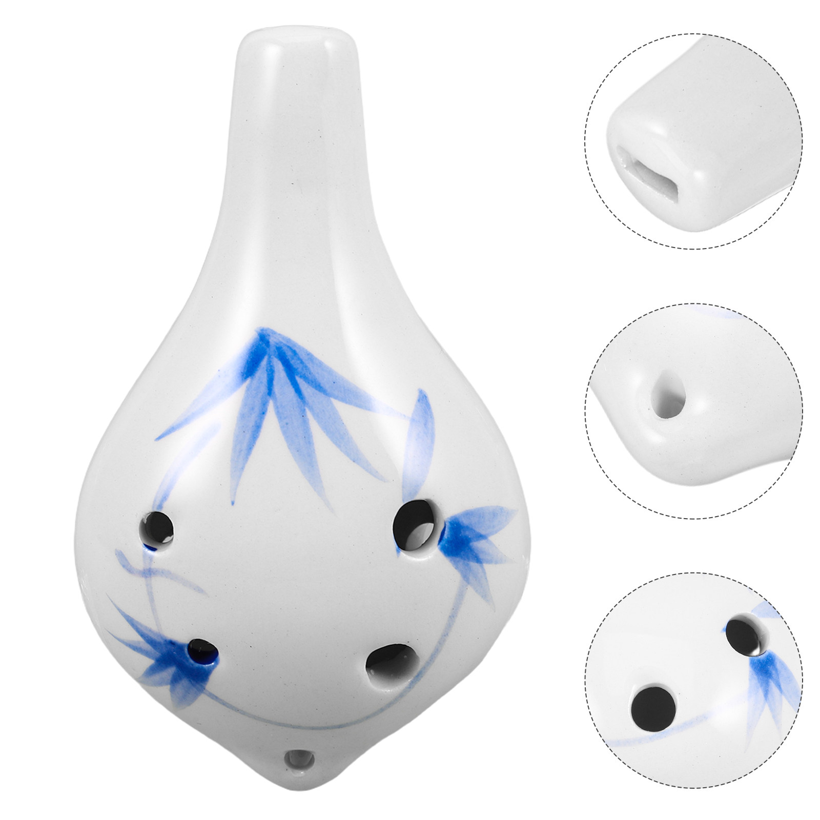 Six-Hole Ceramic Ocarina Small - огляд і ціна Musical Instrument Family